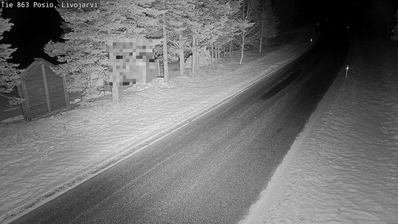 Kelikamerat Kuva Tie 863 Livojärvi, Posio, Lappi