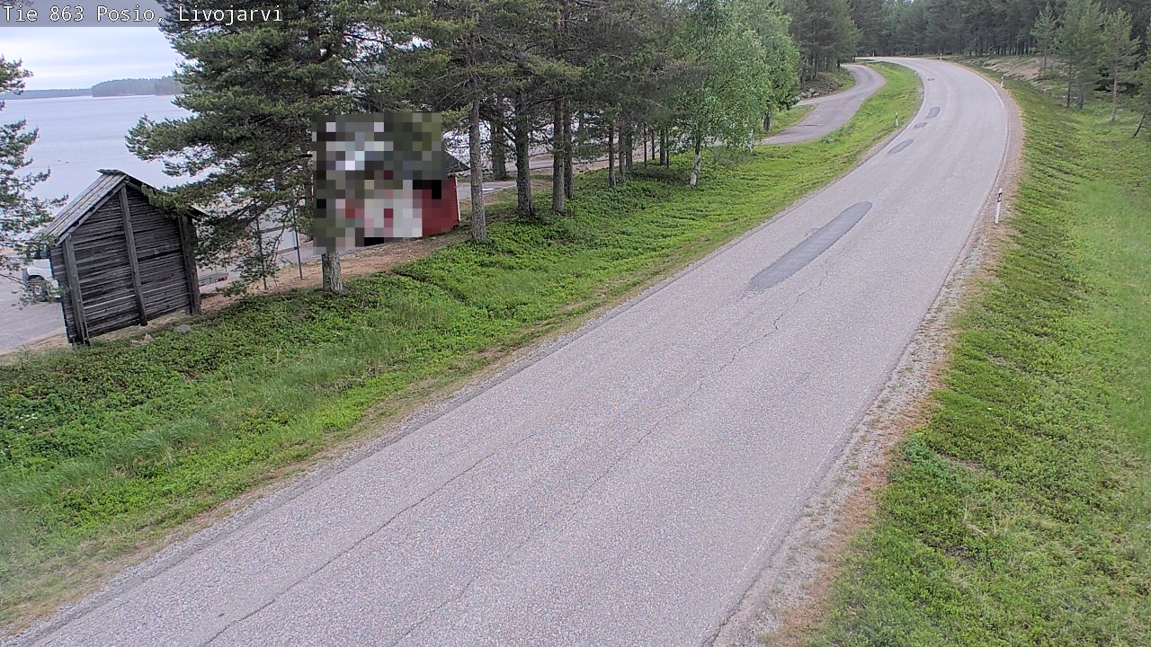 Kelikamerat Kuva Tie 863 Livojärvi, Posio, Lappi
