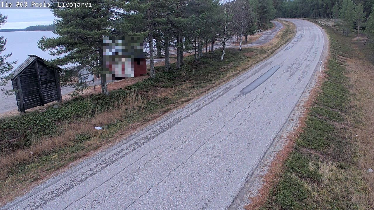 Kelikamerat Kuva Tie 863 Livojärvi, Posio, Lappi