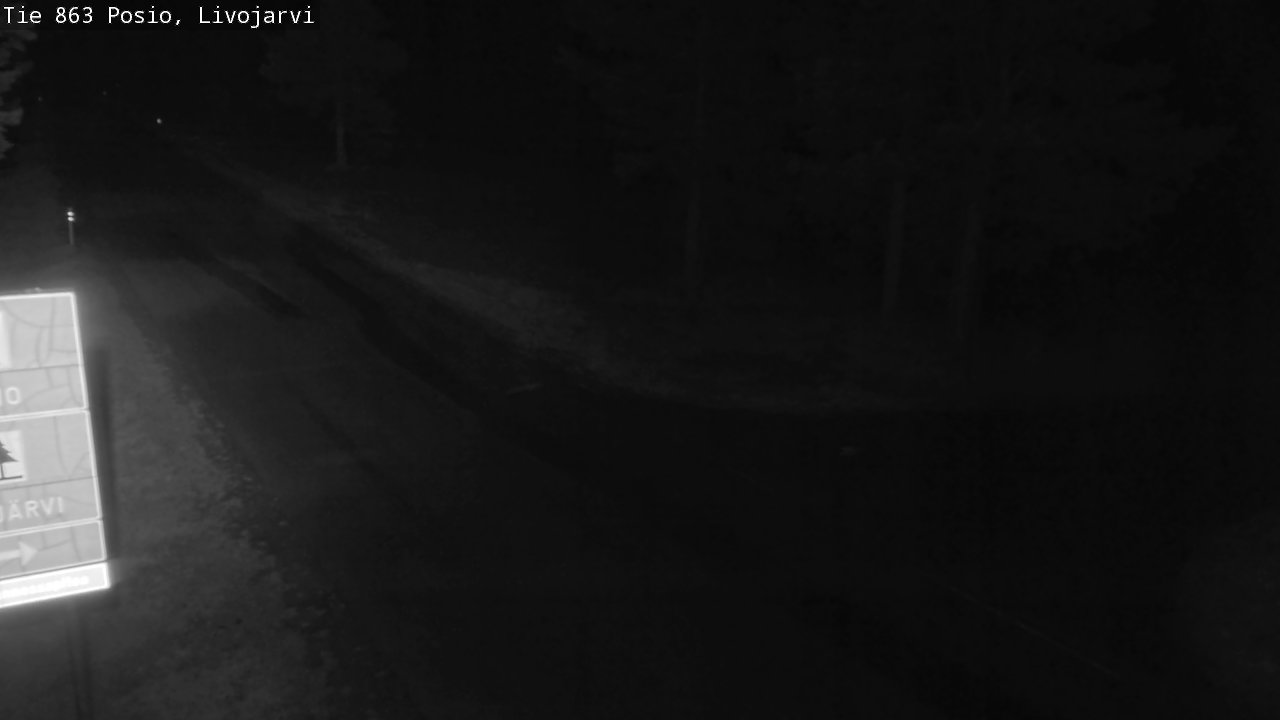 Kelikamerat Kuva Tie 863 Livojärvi, Posio, Lappi