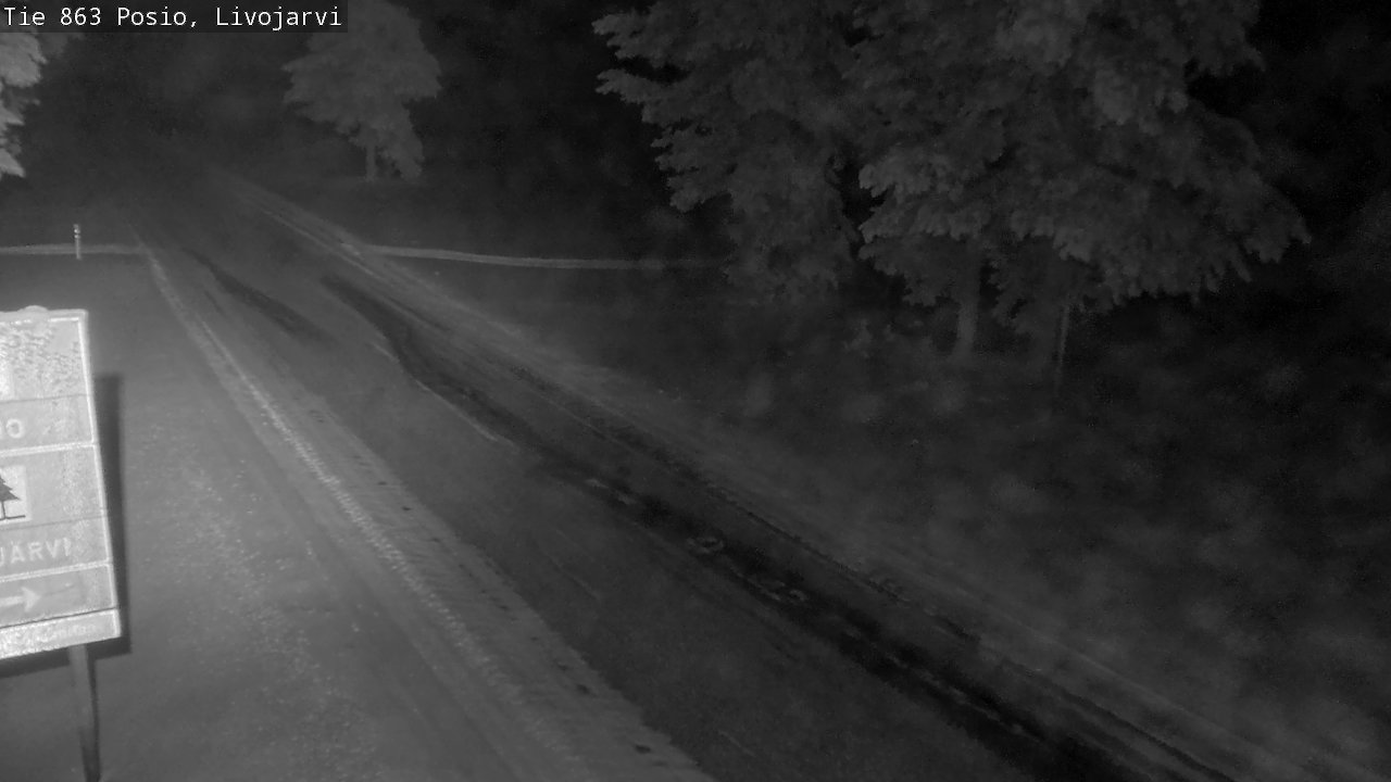 Kelikamerat Kuva Tie 863 Livojärvi, Posio, Lappi
