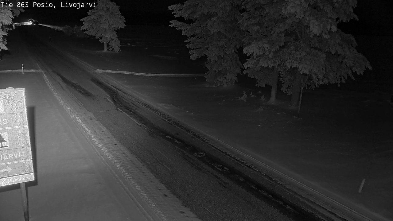 Kelikamerat Kuva Tie 863 Livojärvi, Posio, Lappi