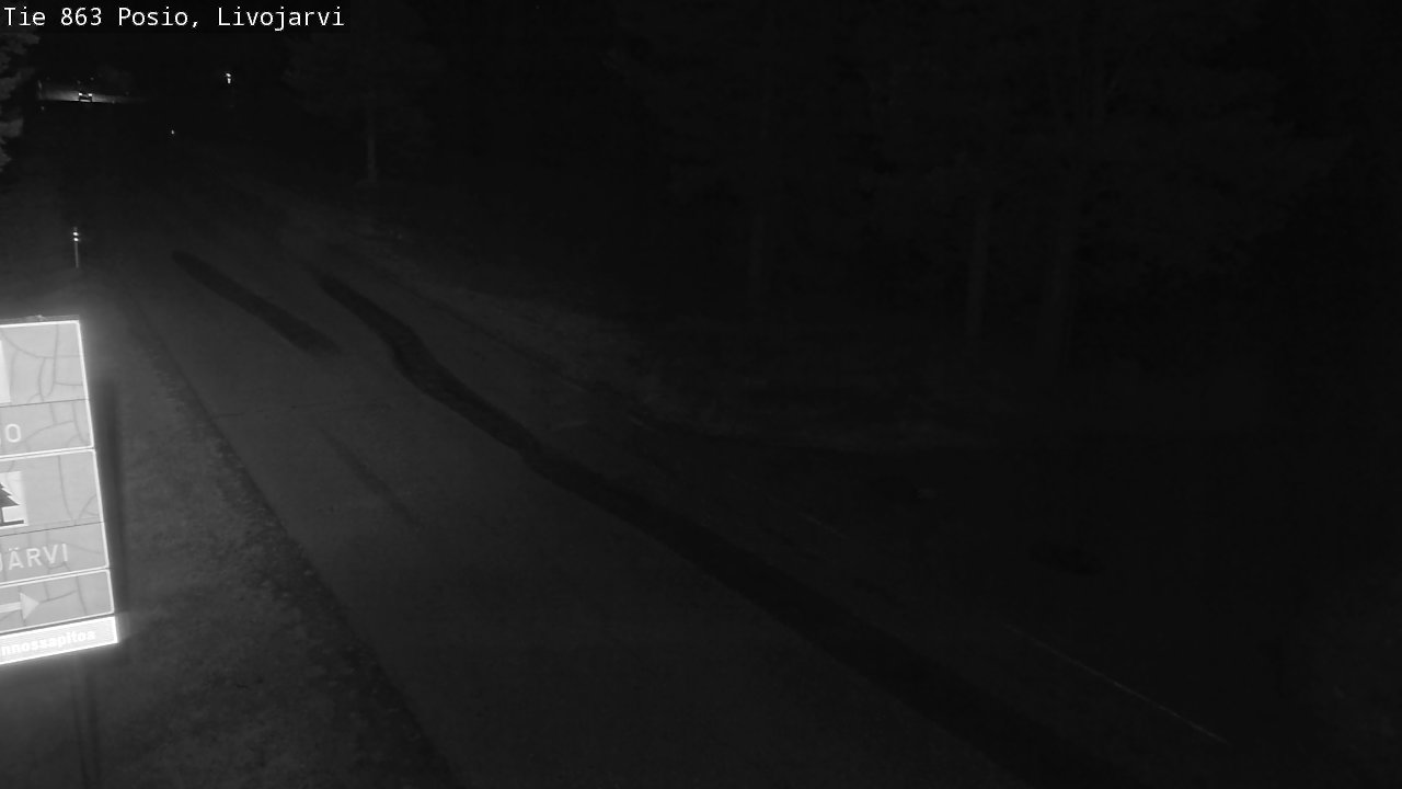 Kelikamerat Kuva Tie 863 Livojärvi, Posio, Lappi