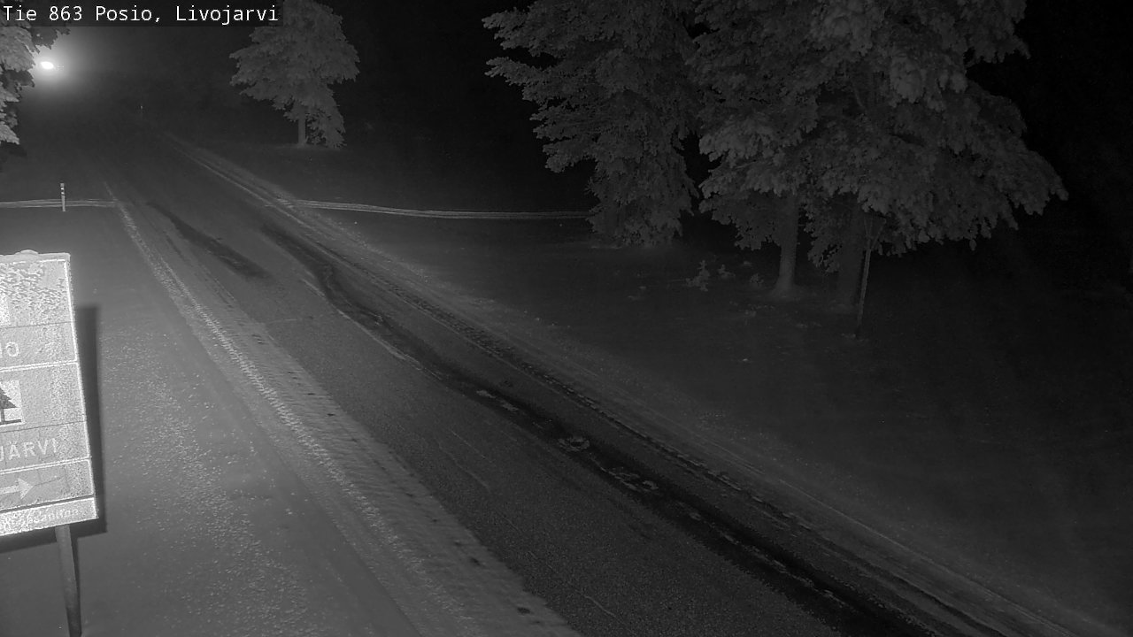 Kelikamerat Kuva Tie 863 Livojärvi, Posio, Lappi