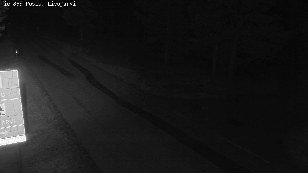 Kelikamerat Kuva Tie 863 Livojärvi, Posio, Lappi