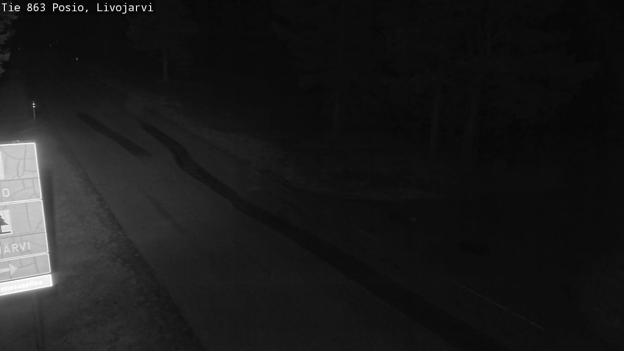 Kelikamerat Kuva Tie 863 Livojärvi, Posio, Lappi