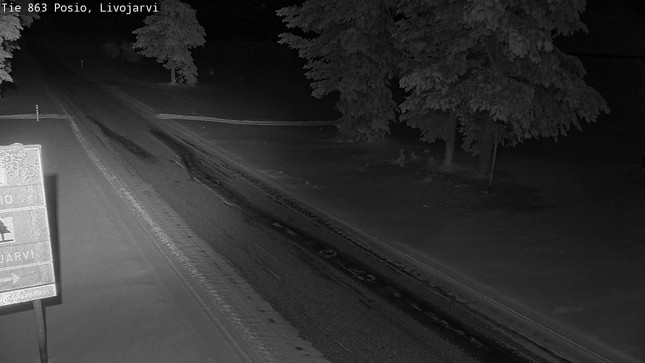 Kelikamerat Kuva Tie 863 Livojärvi, Posio, Lappi