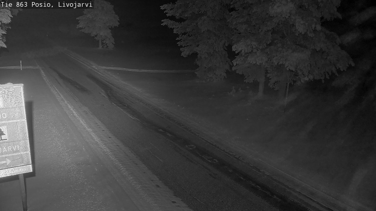 Kelikamerat Kuva Tie 863 Livojärvi, Posio, Lappi