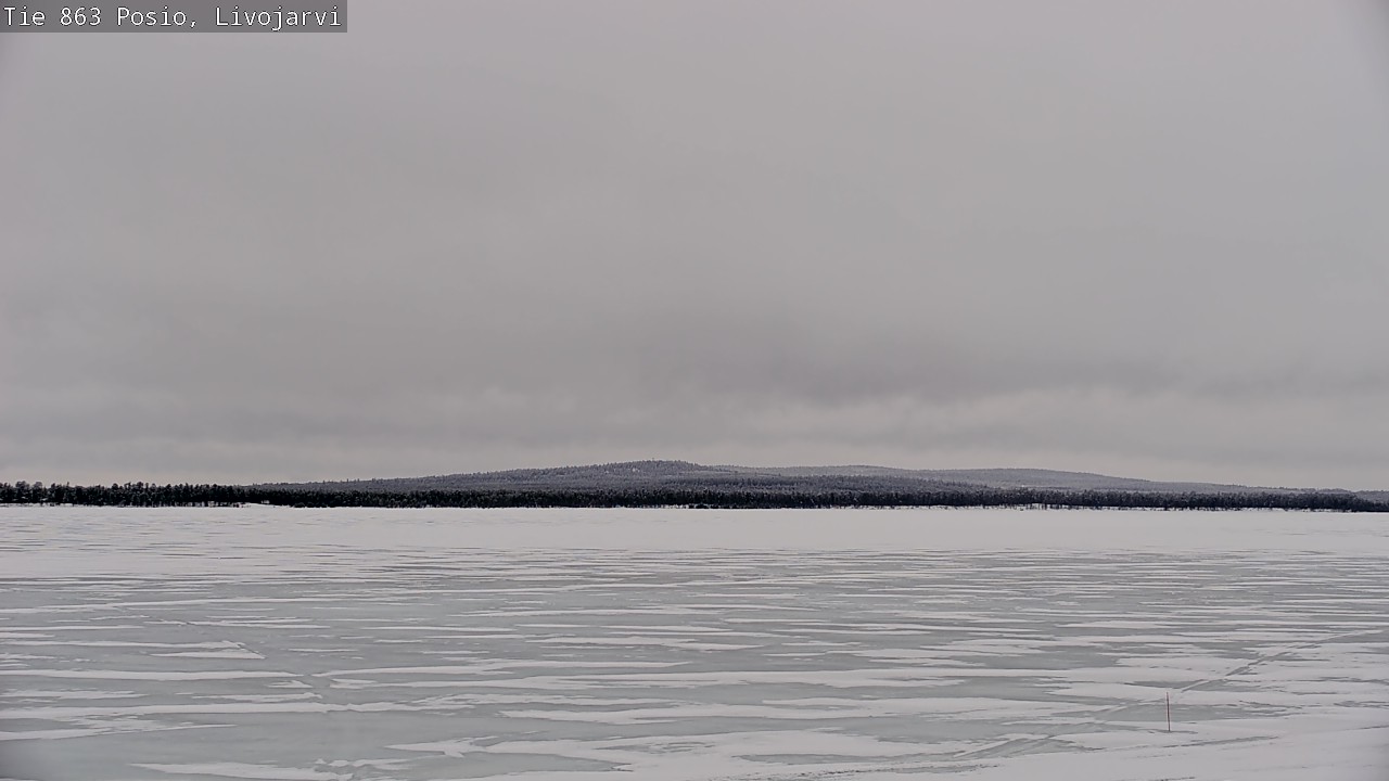 Kelikamerat Kuva Tie 863 Livojärvi, Posio, Lappi