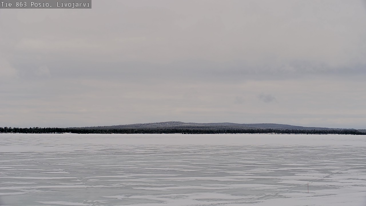 Kelikamerat Kuva Tie 863 Livojärvi, Posio, Lappi