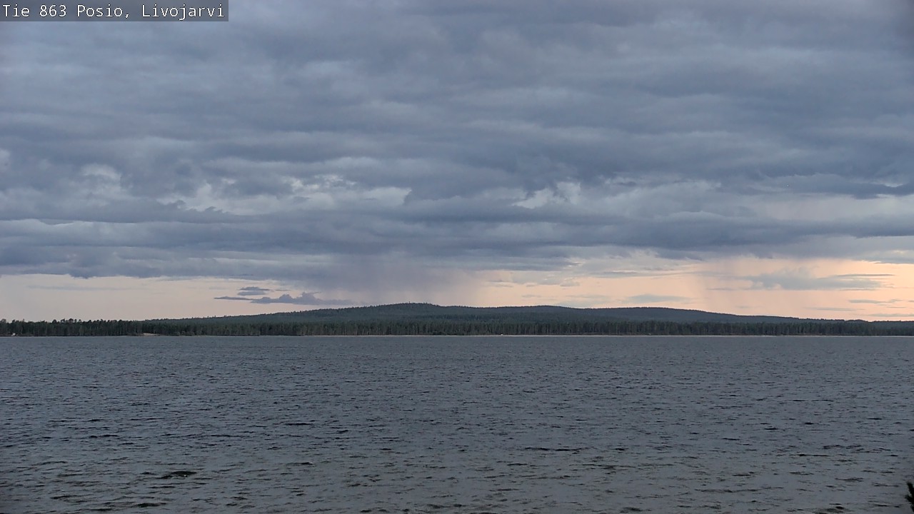 Weather Camera Image Road 863 Livojärvi, Posio, Lappi
