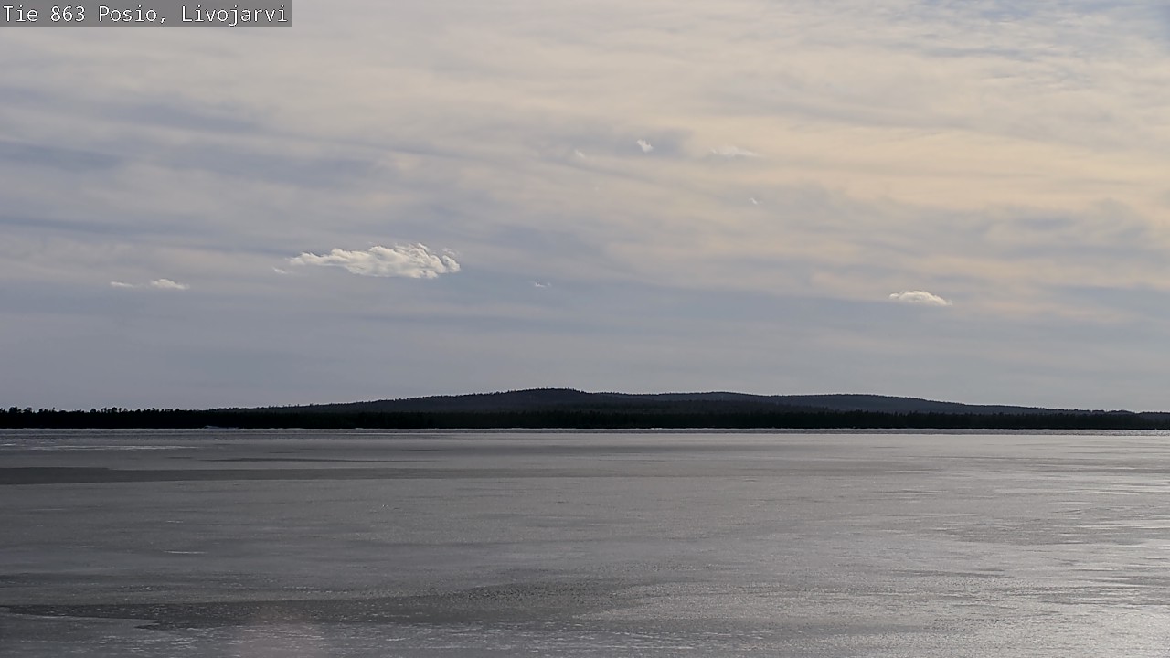Kelikamerat Kuva Tie 863 Livojärvi, Posio, Lappi