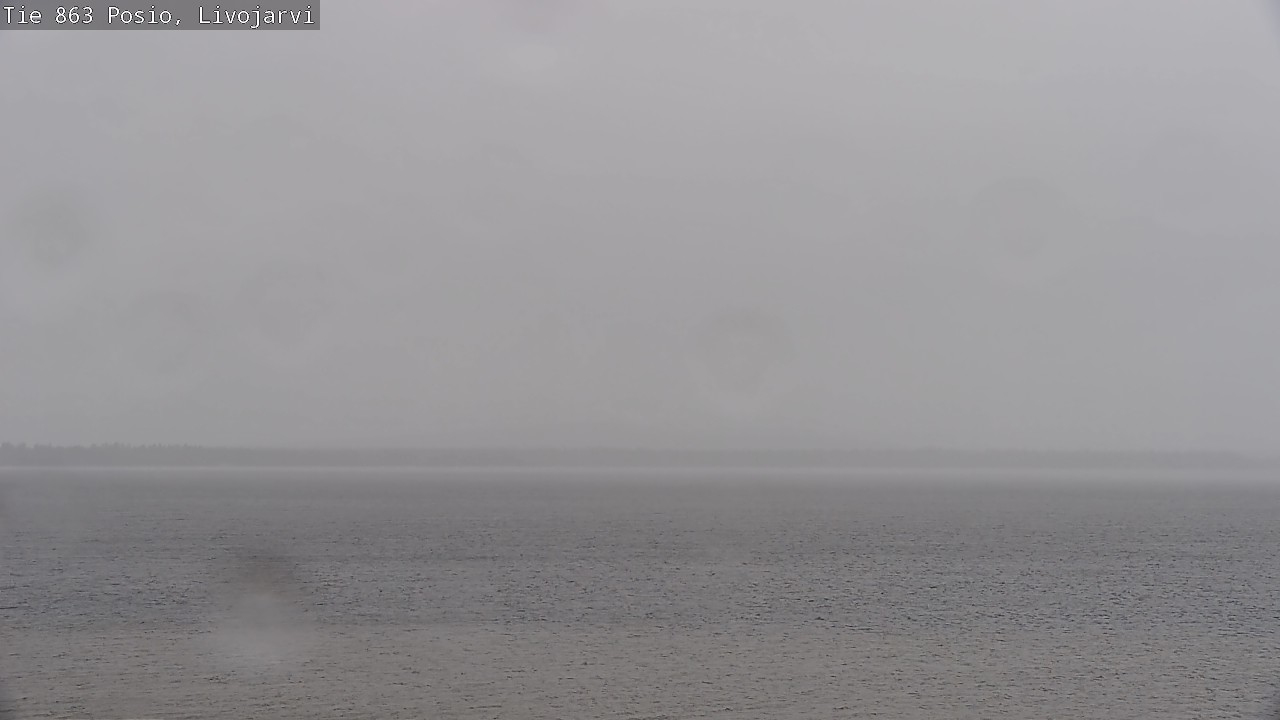 Weather Camera Image Väg 863 Livojärvi, Posio, Lappi