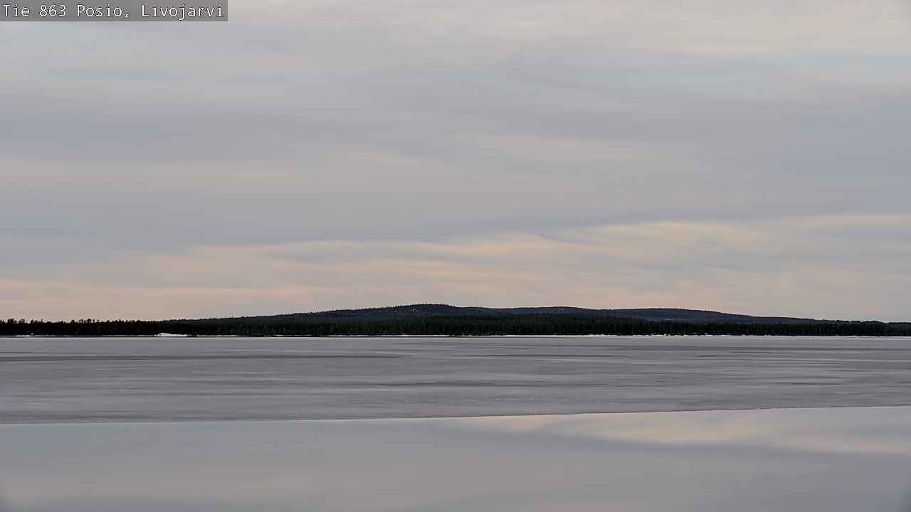 Kelikamerat Kuva Tie 863 Livojärvi, Posio, Lappi