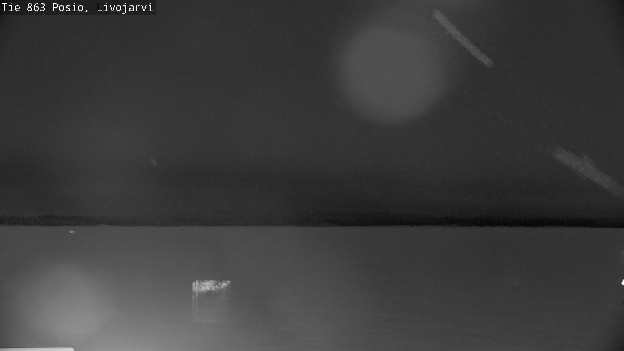 Weather Camera Image Road 863 Livojärvi, Posio, Lappi