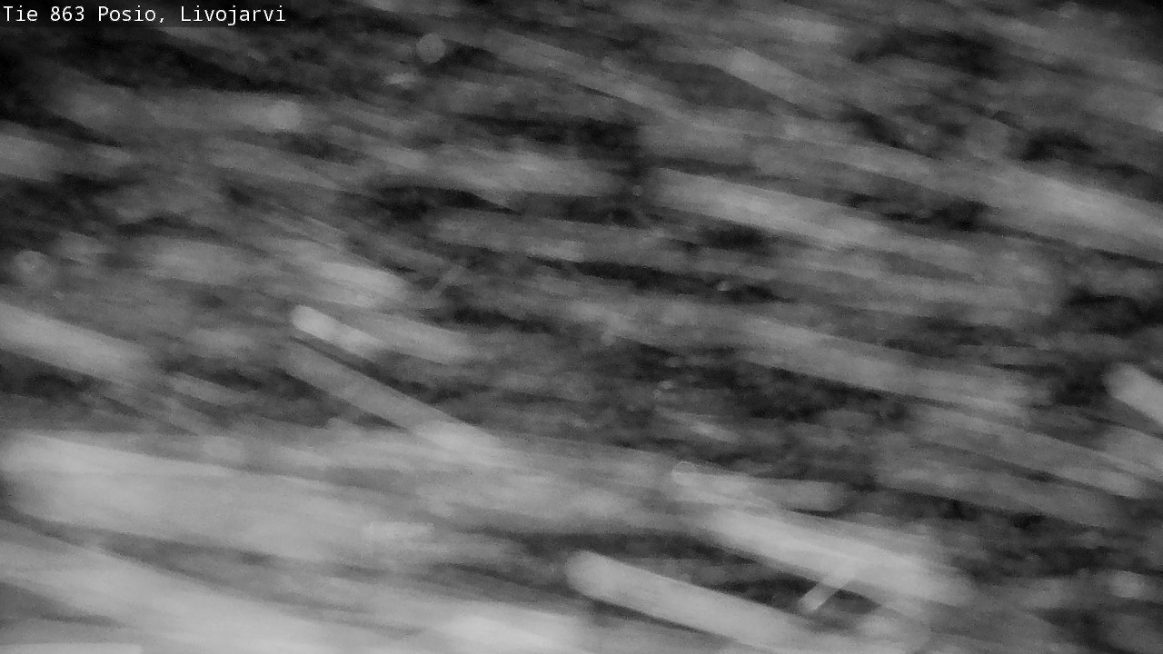 Weather Camera Image Road 863 Livojärvi, Posio, Lappi