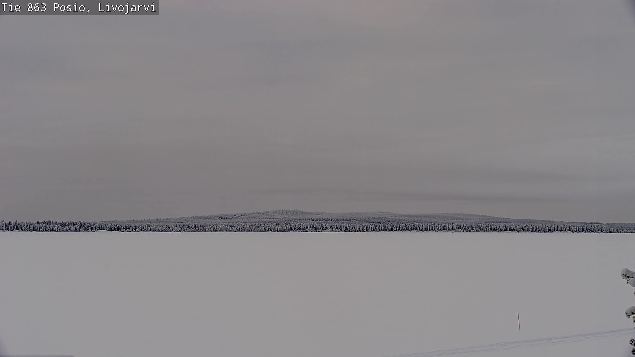 Kelikamerat Kuva Tie 863 Livojärvi, Posio, Lappi