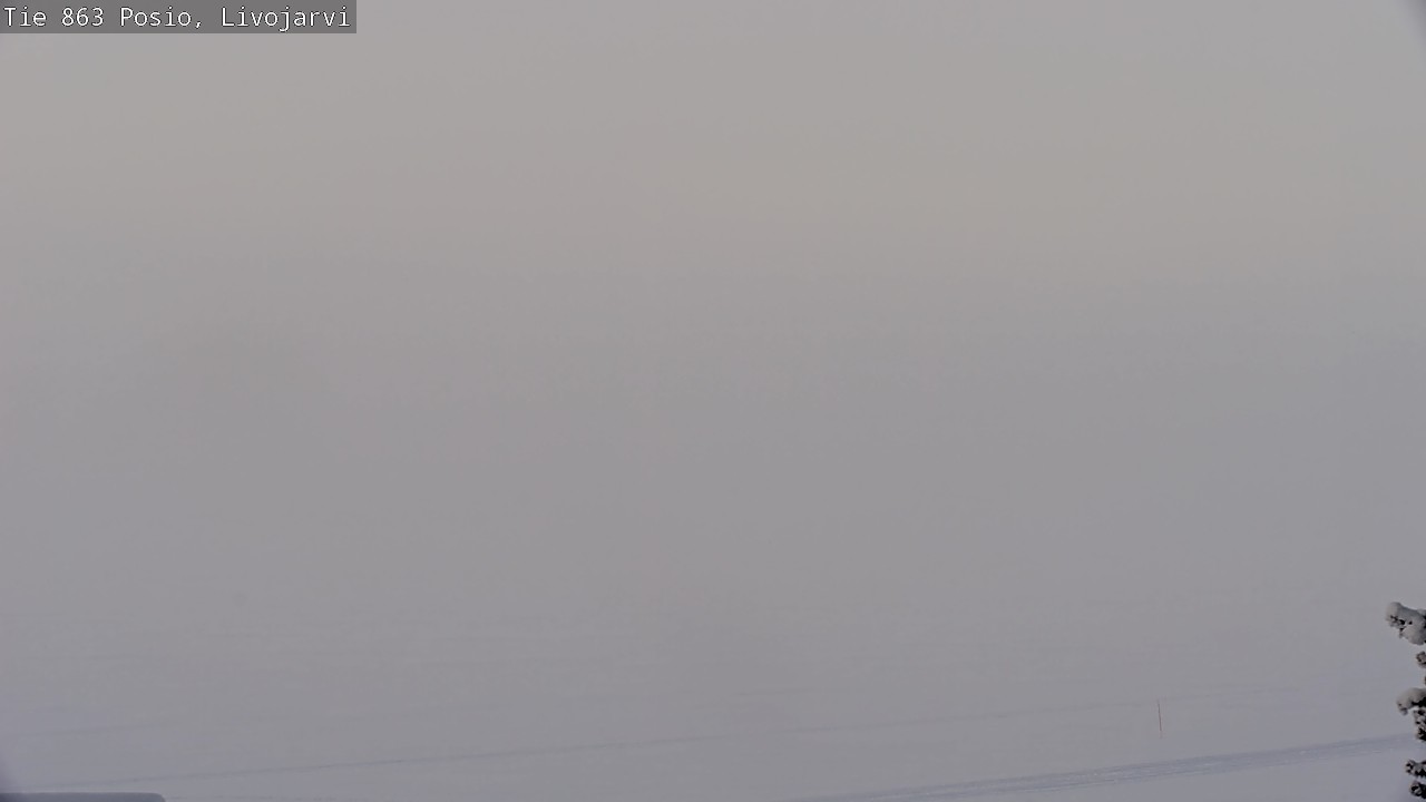 Kelikamerat Kuva Tie 863 Livojärvi, Posio, Lappi