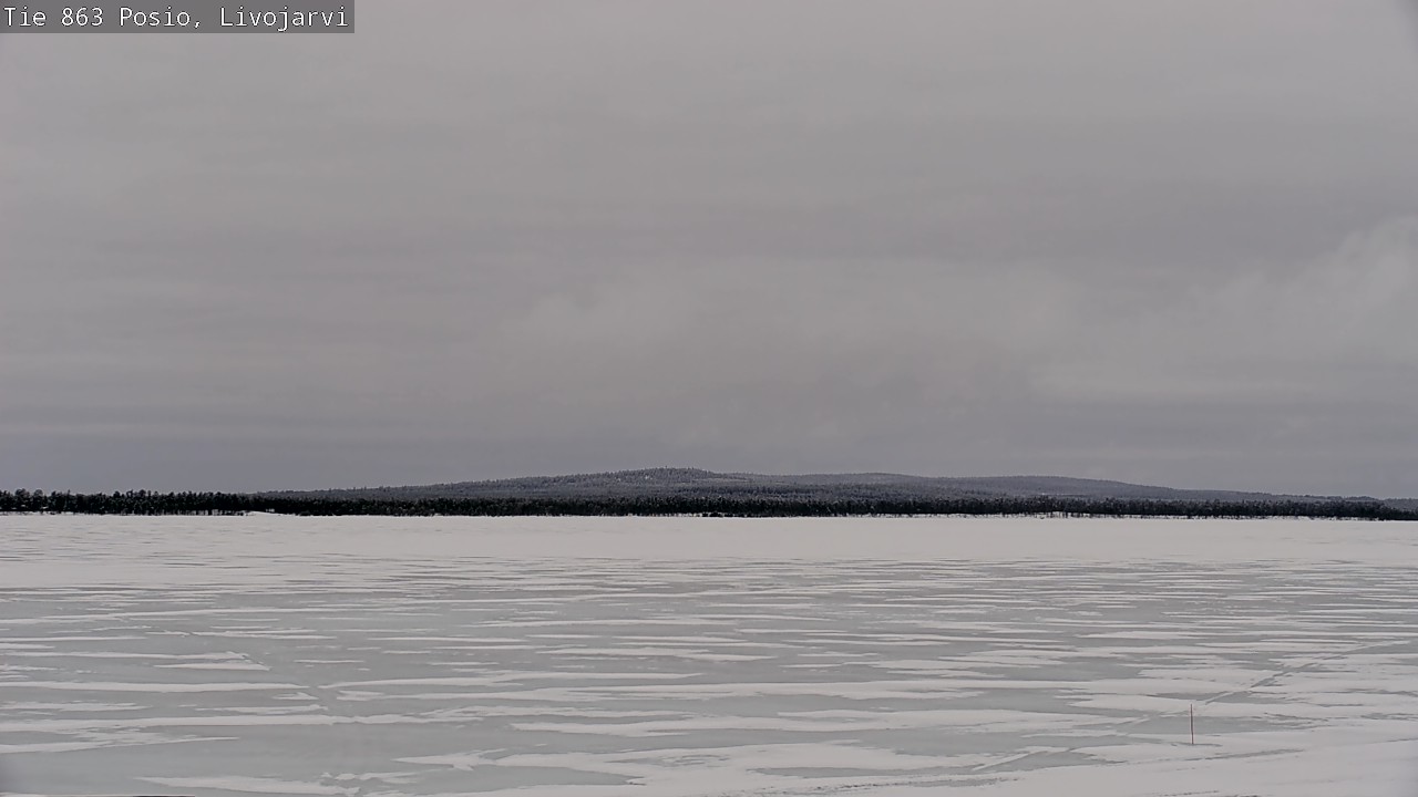 Kelikamerat Kuva Tie 863 Livojärvi, Posio, Lappi