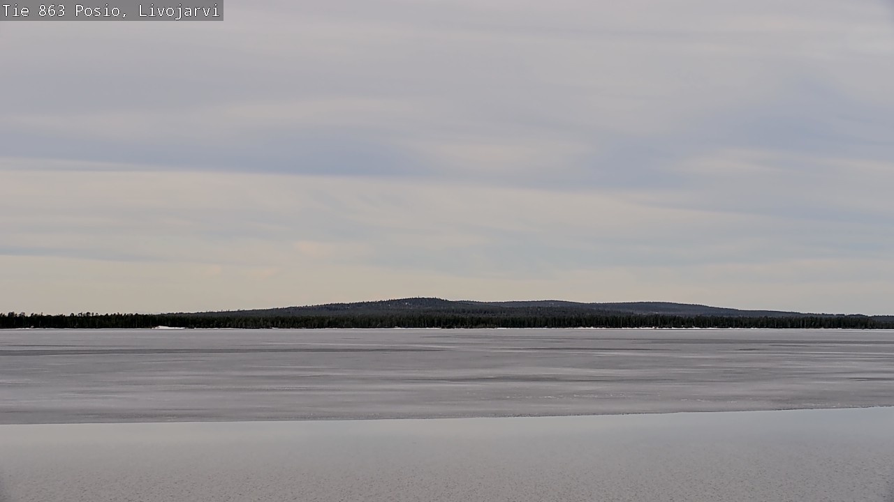 Kelikamerat Kuva Tie 863 Livojärvi, Posio, Lappi