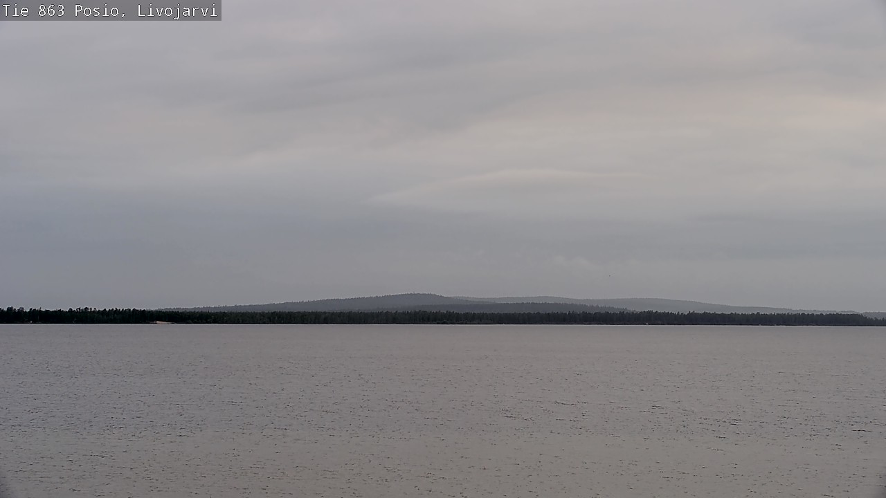 Kelikamerat Kuva Tie 863 Livojärvi, Posio, Lappi