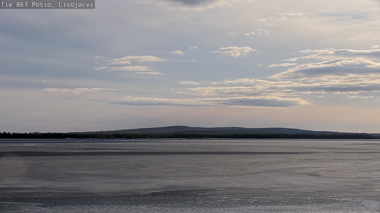 Kelikamerat Kuva Tie 863 Livojärvi, Posio, Lappi