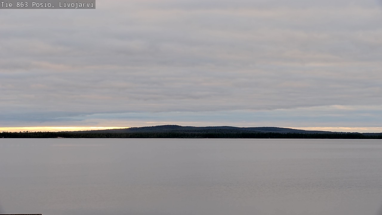 Kelikamerat Kuva Tie 863 Livojärvi, Posio, Lappi