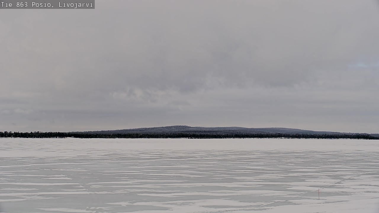 Kelikamerat Kuva Tie 863 Livojärvi, Posio, Lappi