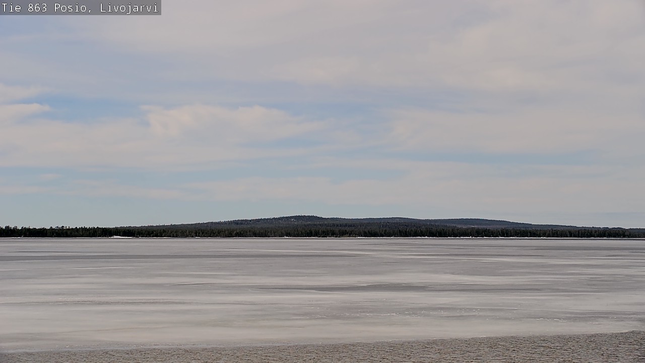 Kelikamerat Kuva Tie 863 Livojärvi, Posio, Lappi