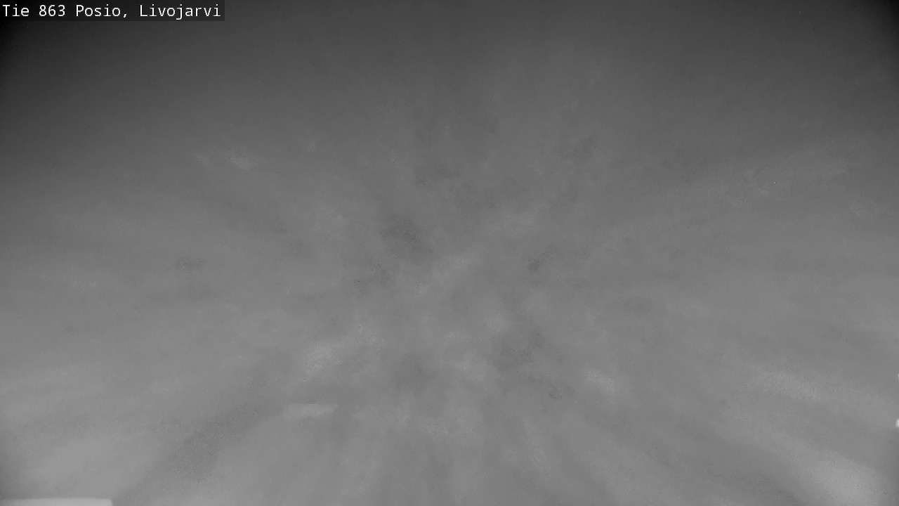 Weather Camera Image Road 863 Livojärvi, Posio, Lappi
