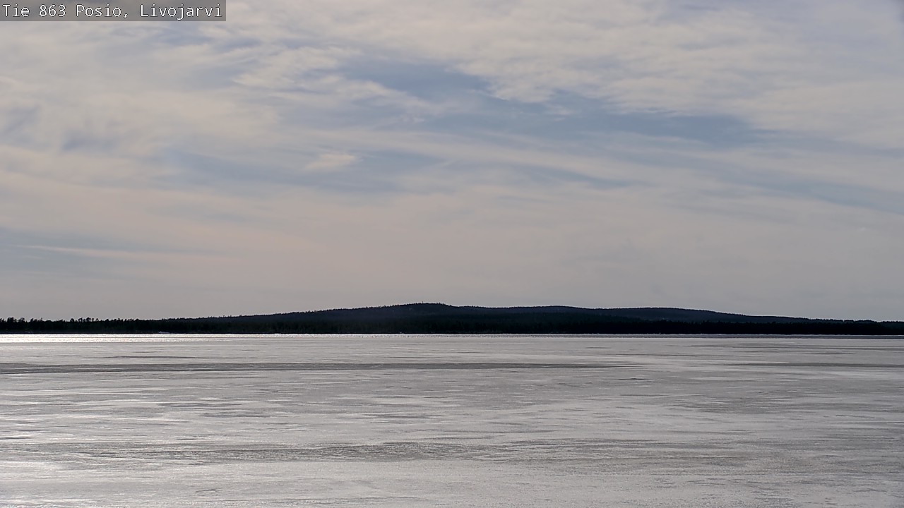 Kelikamerat Kuva Tie 863 Livojärvi, Posio, Lappi