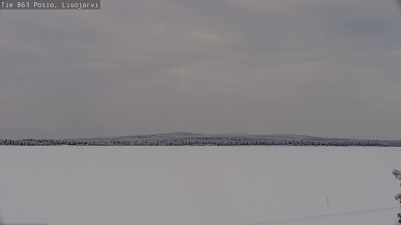 Kelikamerat Kuva Tie 863 Livojärvi, Posio, Lappi