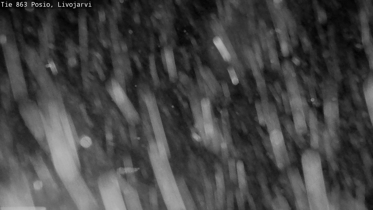 Weather Camera Image Road 863 Livojärvi, Posio, Lappi