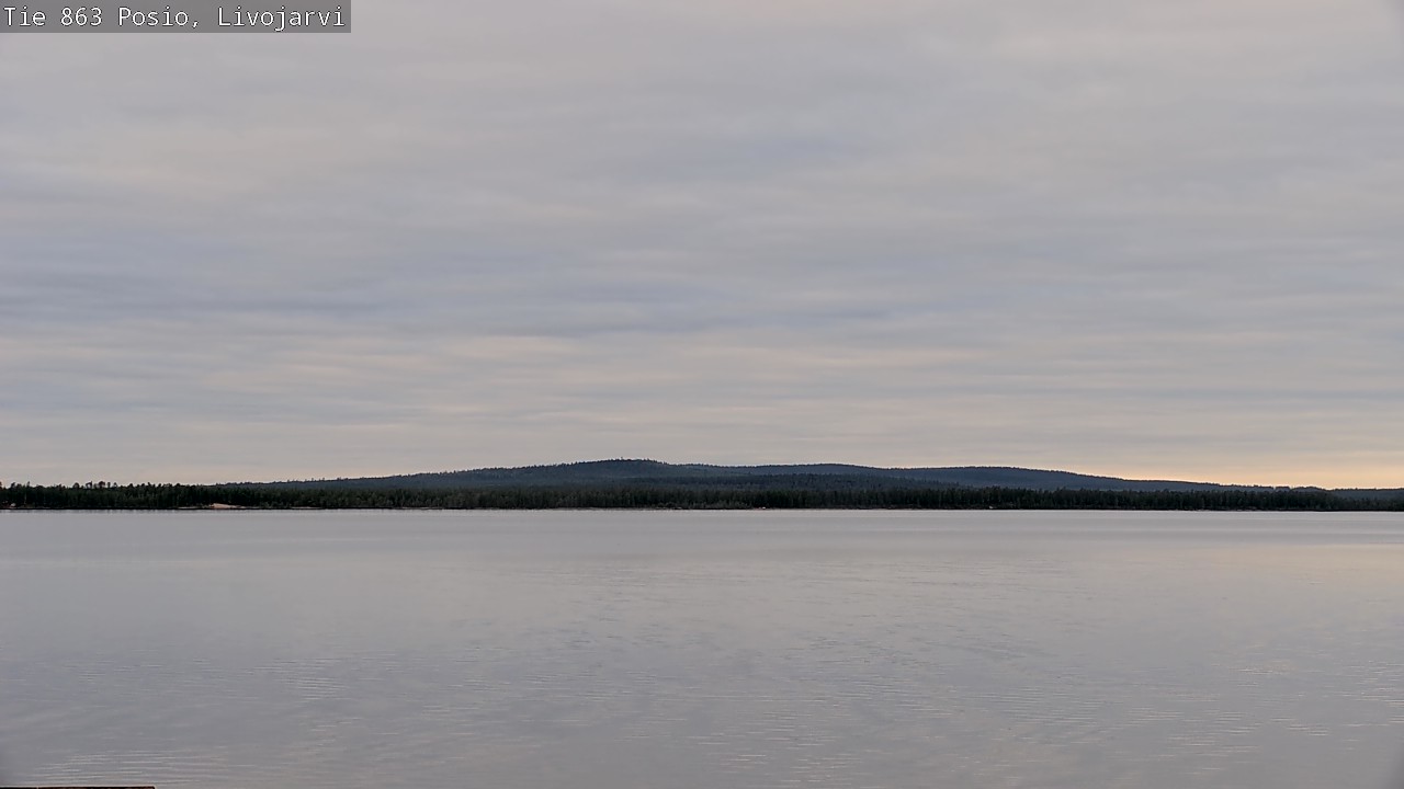 Kelikamerat Kuva Tie 863 Livojärvi, Posio, Lappi