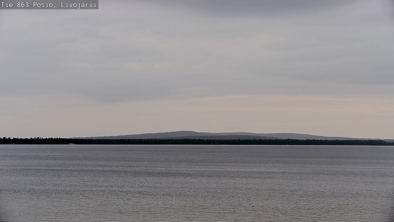 Kelikamerat Kuva Tie 863 Livojärvi, Posio, Lappi