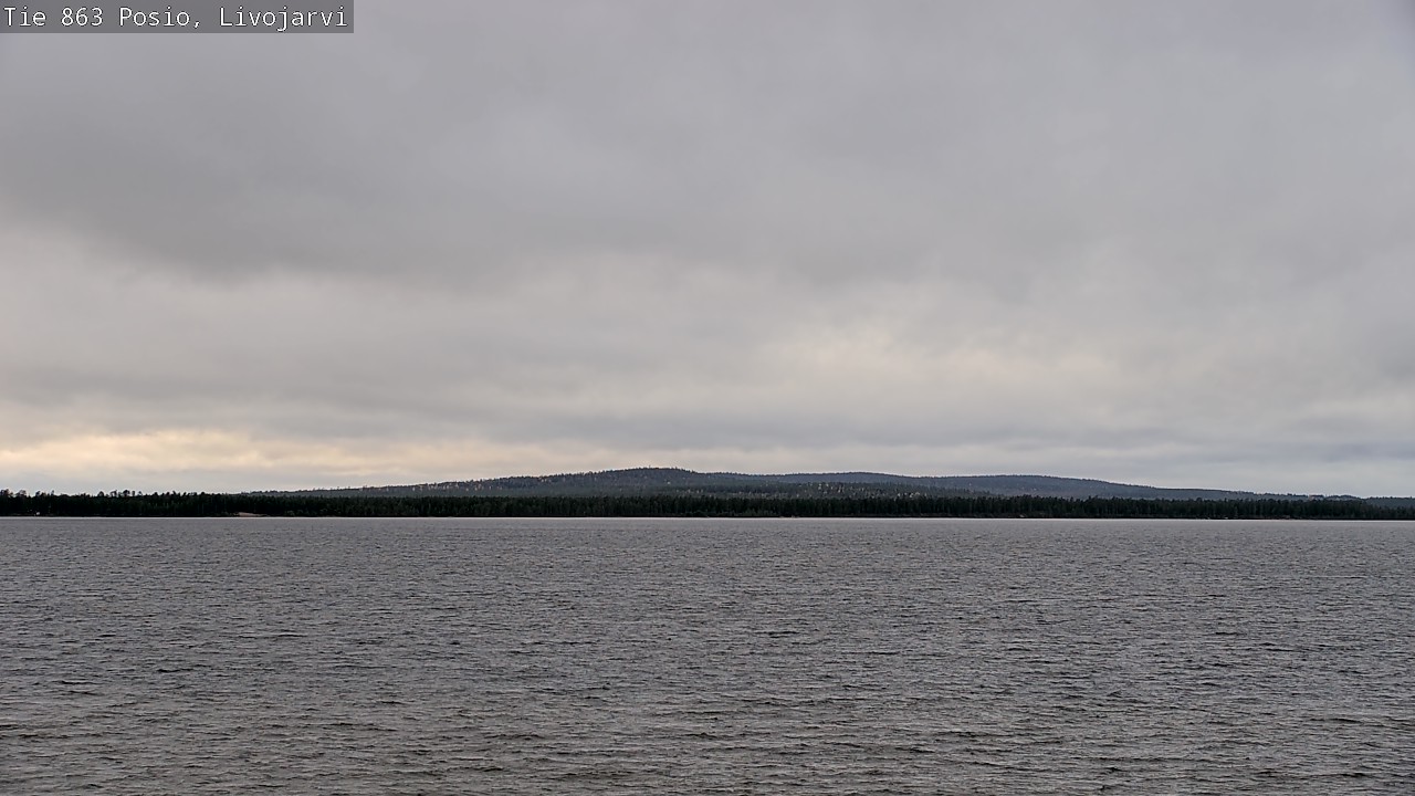 Kelikamerat Kuva Tie 863 Livojärvi, Posio, Lappi
