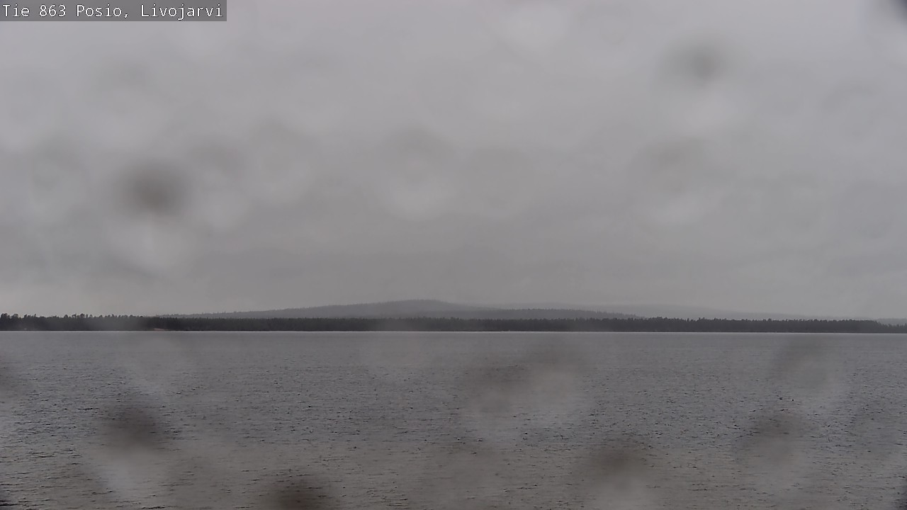 Weather Camera Image Road 863 Livojärvi, Posio, Lappi