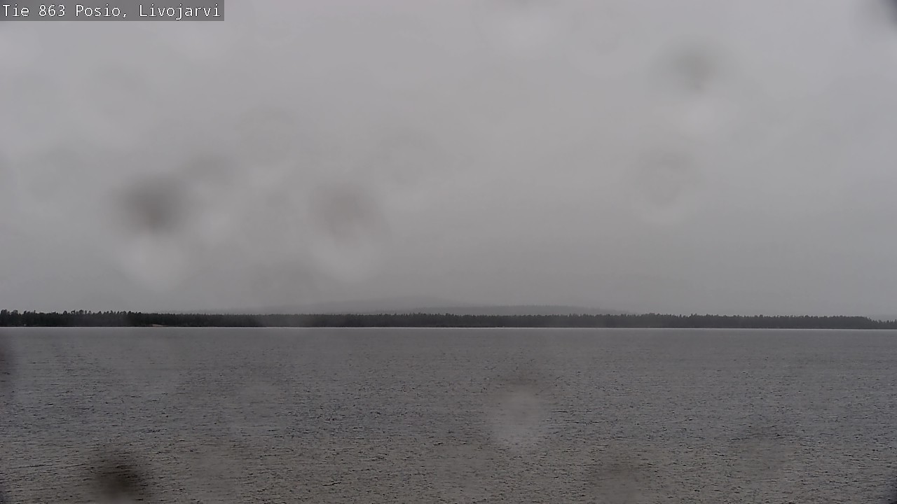 Weather Camera Image Road 863 Livojärvi, Posio, Lappi
