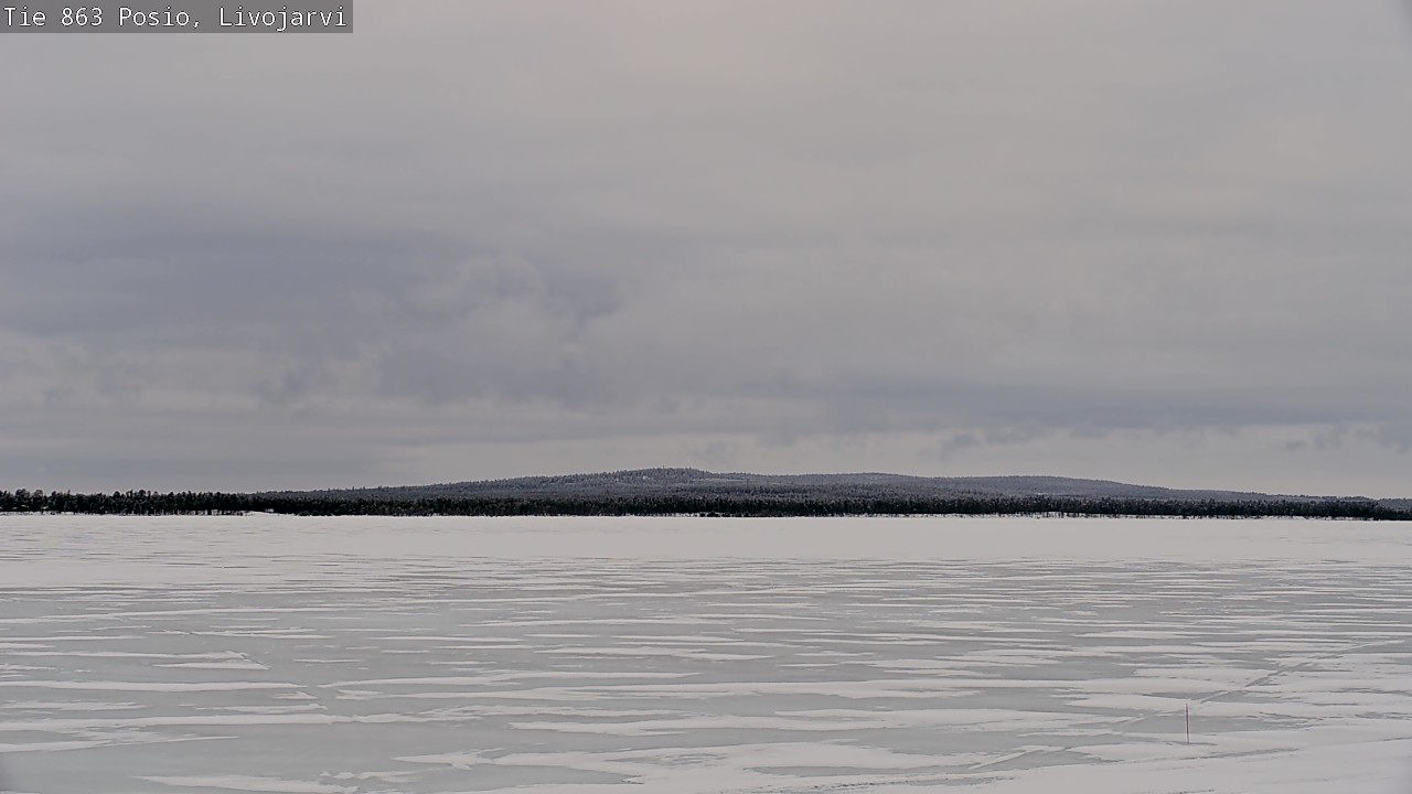 Kelikamerat Kuva Tie 863 Livojärvi, Posio, Lappi