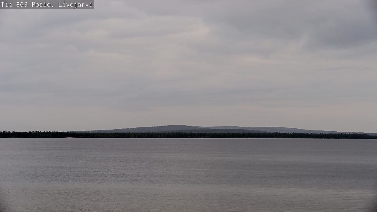 Kelikamerat Kuva Tie 863 Livojärvi, Posio, Lappi