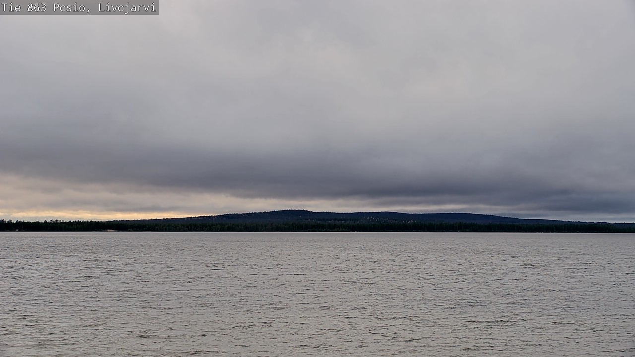 Kelikamerat Kuva Tie 863 Livojärvi, Posio, Lappi