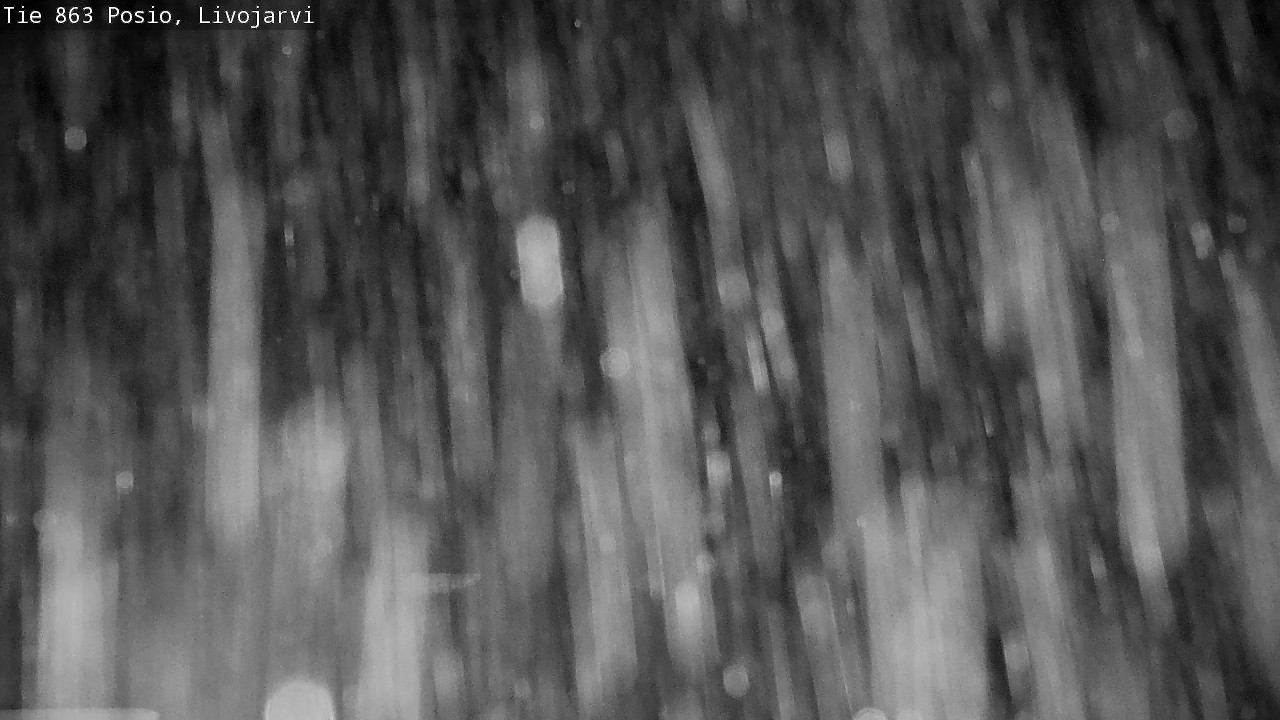 Weather Camera Image Road 863 Livojärvi, Posio, Lappi