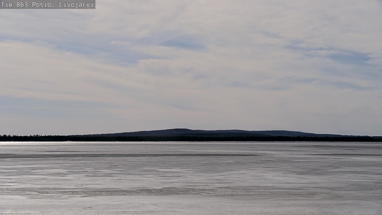 Kelikamerat Kuva Tie 863 Livojärvi, Posio, Lappi