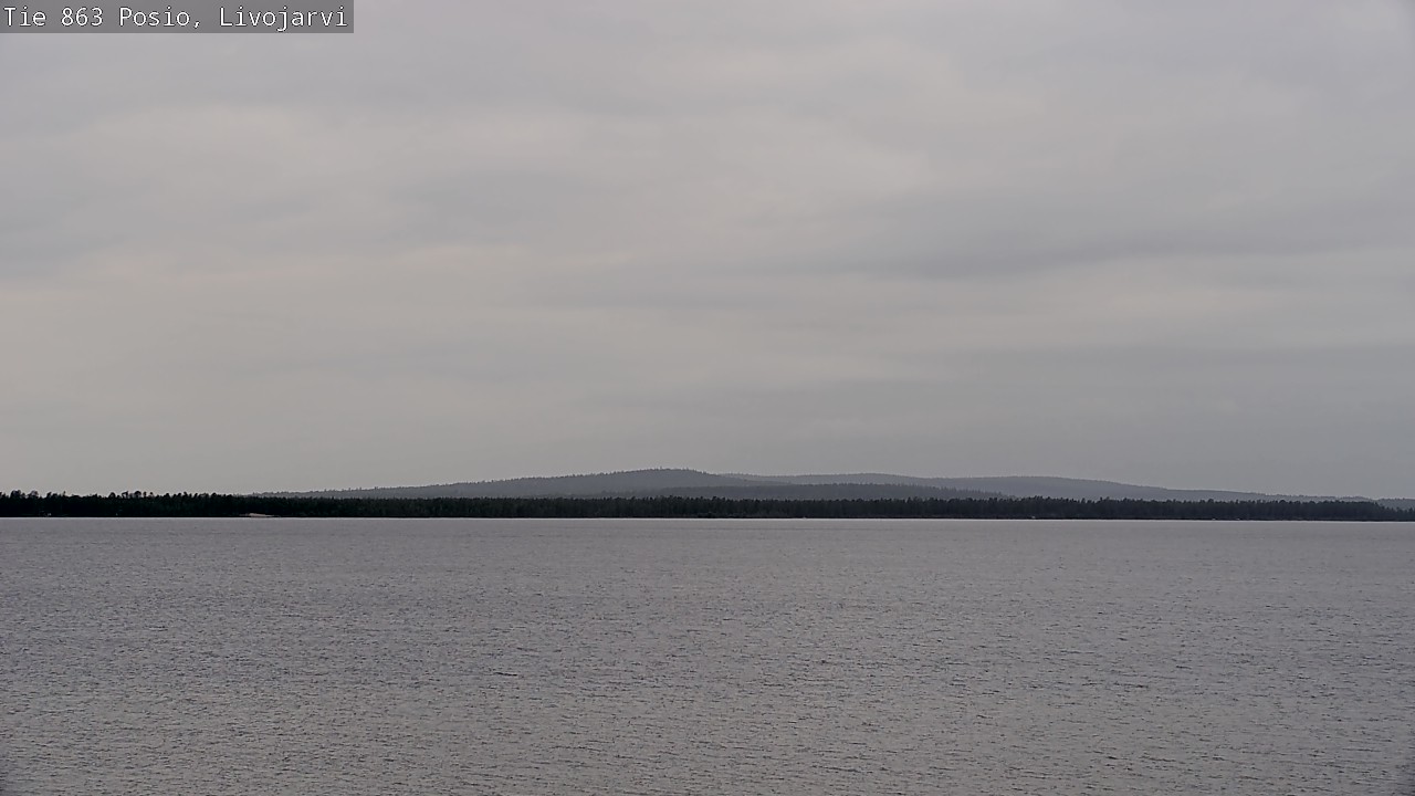 Kelikamerat Kuva Tie 863 Livojärvi, Posio, Lappi