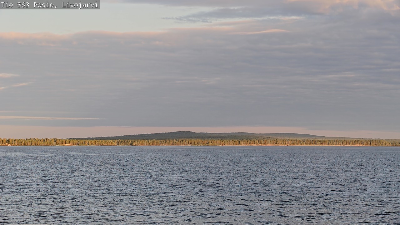 Kelikamerat Kuva Tie 863 Livojärvi, Posio, Lappi