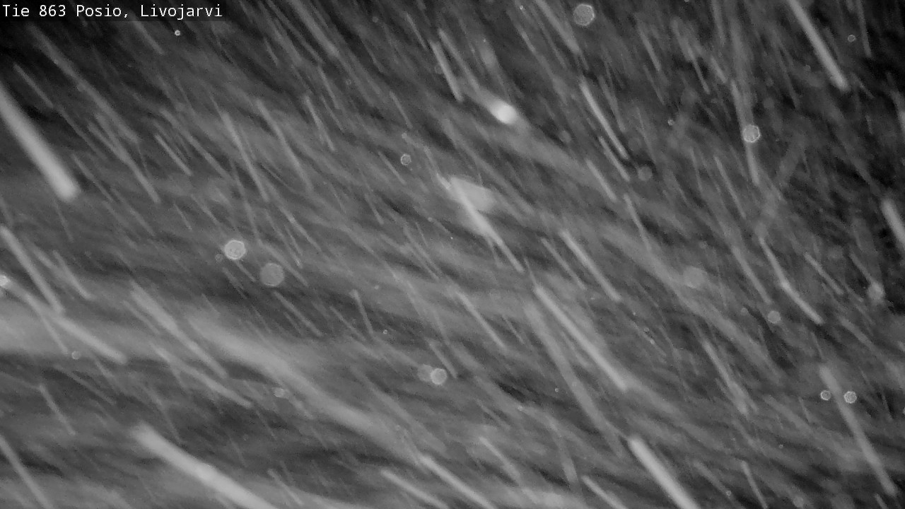 Weather Camera Image Road 863 Livojärvi, Posio, Lappi