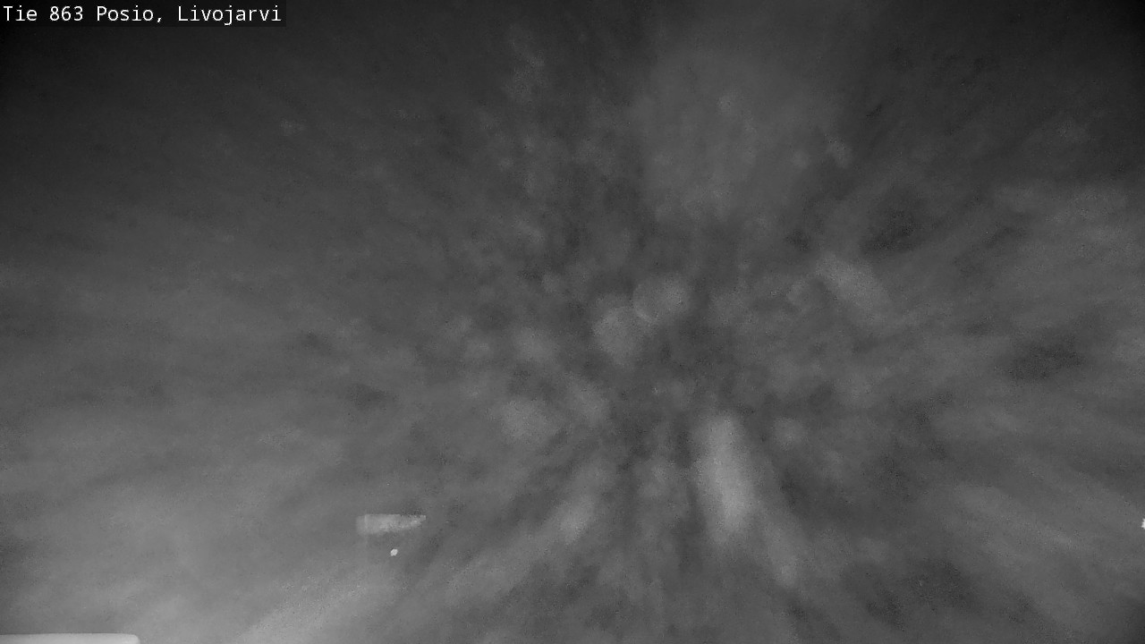 Weather Camera Image Road 863 Livojärvi, Posio, Lappi