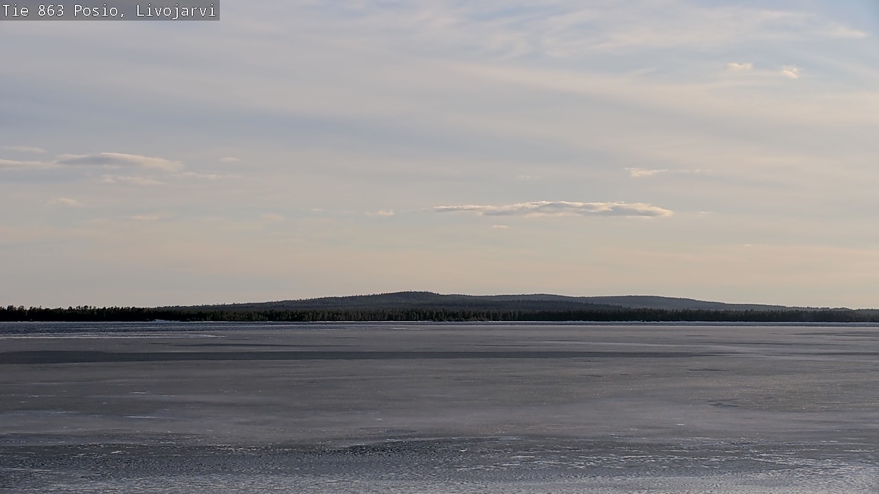 Kelikamerat Kuva Tie 863 Livojärvi, Posio, Lappi