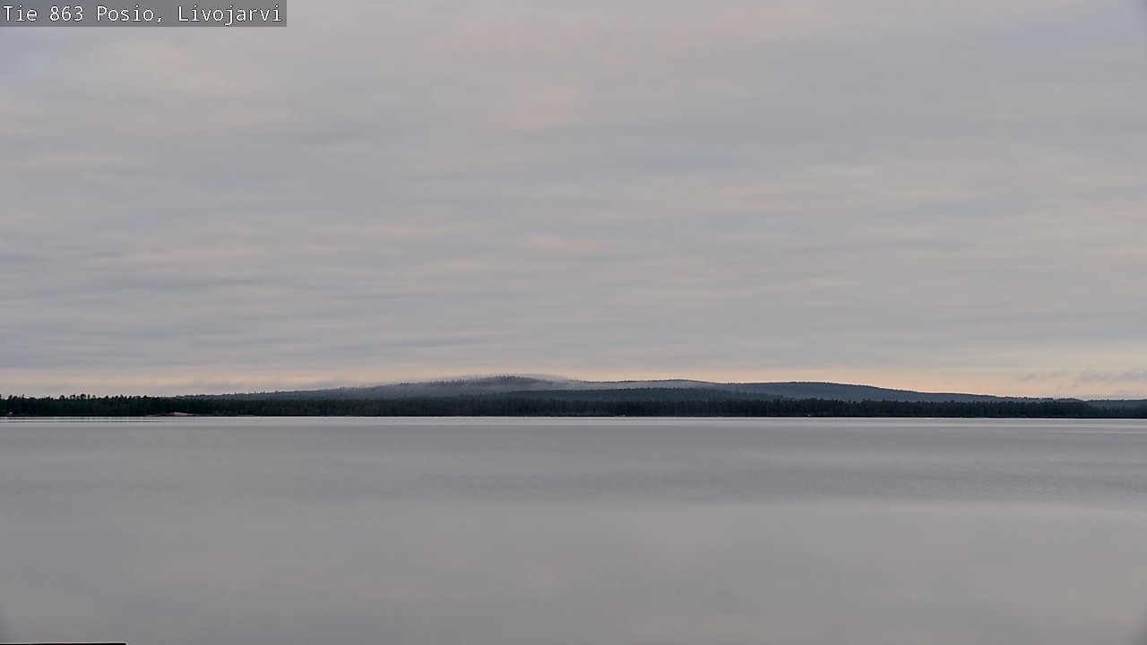 Kelikamerat Kuva Tie 863 Livojärvi, Posio, Lappi