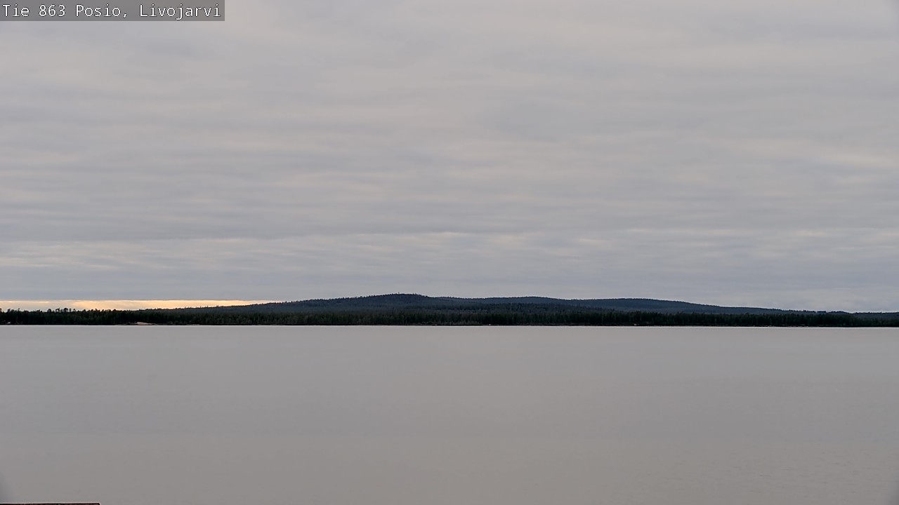 Kelikamerat Kuva Tie 863 Livojärvi, Posio, Lappi